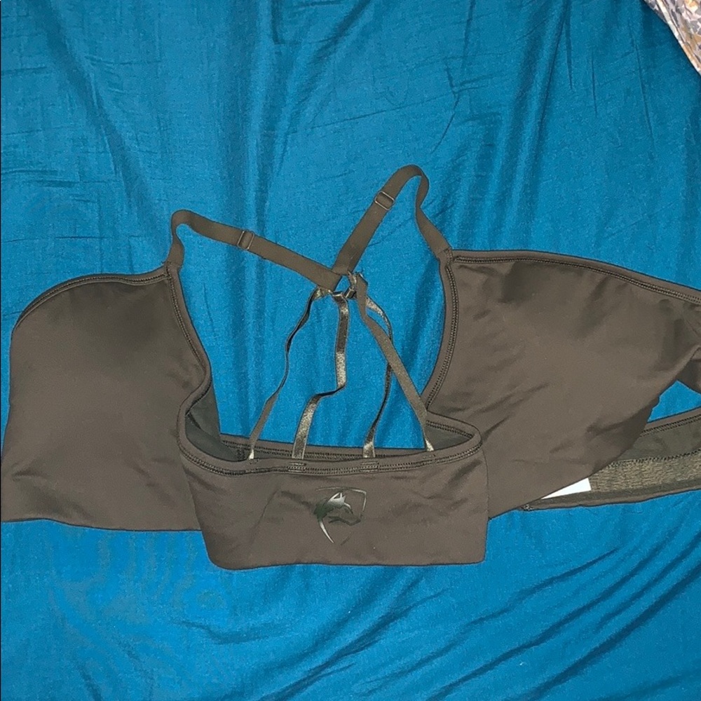 Wraparound sports bra (Alphalete)